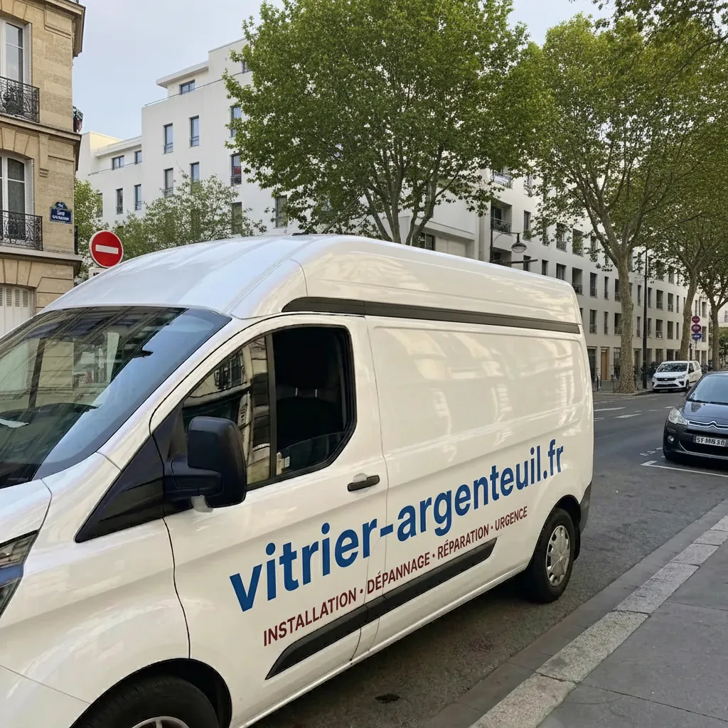 Camion VTL vitrier Argenteuil Coteaux
