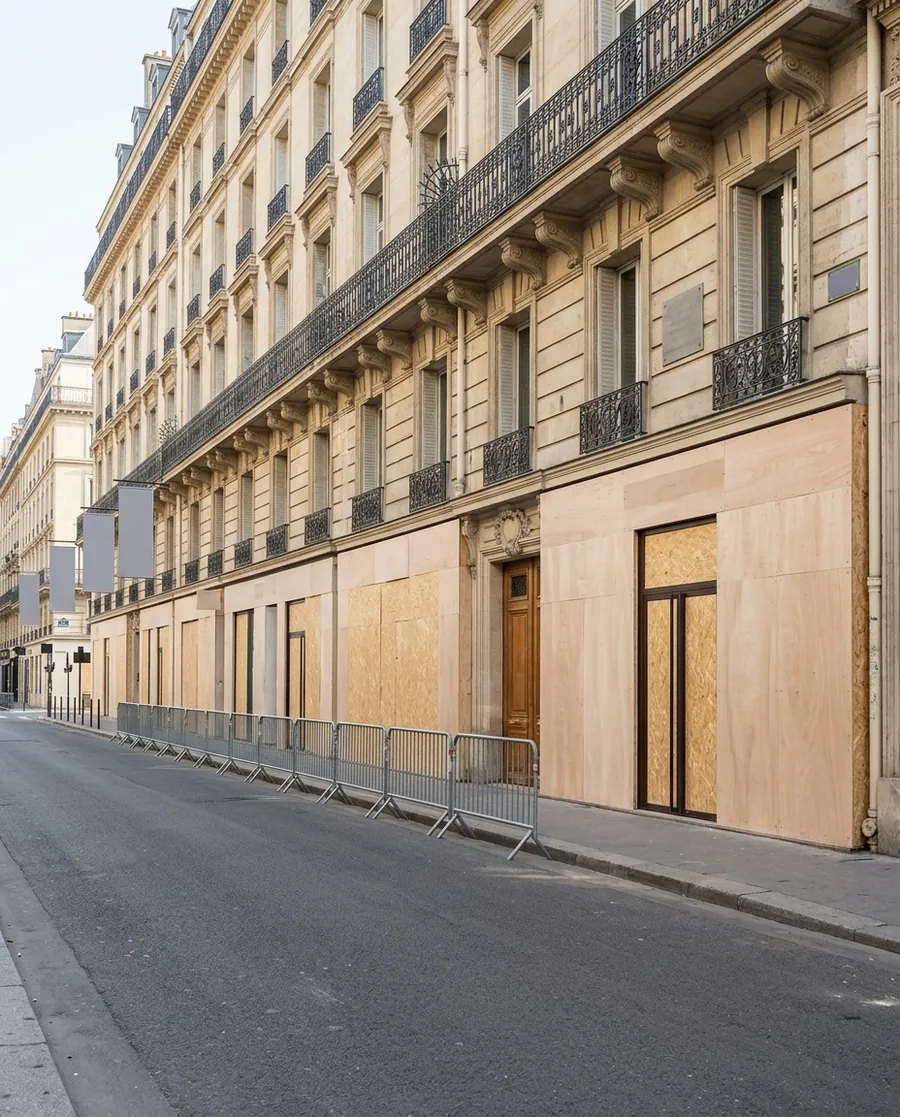 Protéger votre vitrine avant l'événement Argenteuil